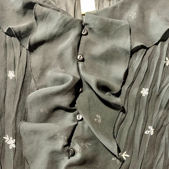 EUC New York City Design Co. Cap Sleeve Blouse - Picture 7 of 7